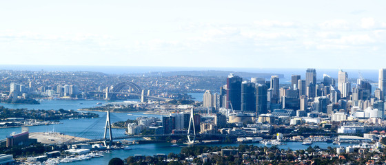Sydney, beautiful view, sydney harbor bridge, 