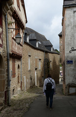 Gasse in  Saint Goustan, Bretagne