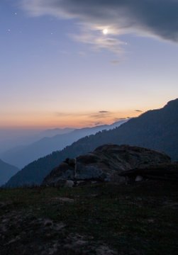 evening view from a mountain © Muhammad