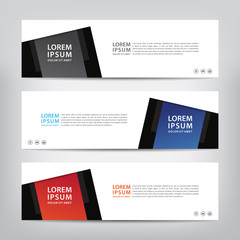 modern design, web banner template, vector illustration