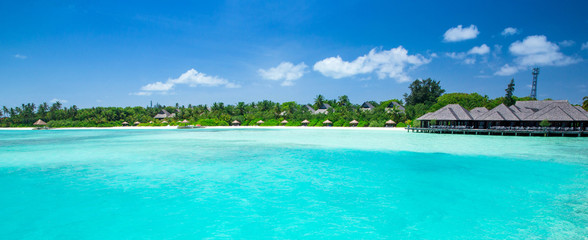 Fototapeta na wymiar sea in Maldives