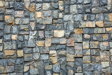 Stone wall pattern for background.