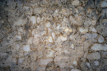 texture of old stone wall, mediterranean