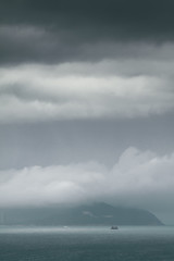 Sanya city before the typhoon