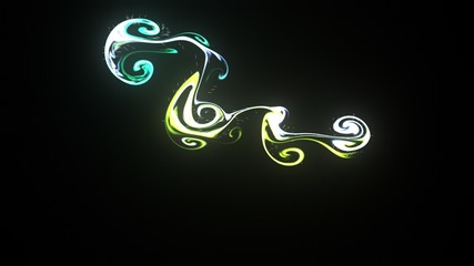 Magic space texture, pattern, looks like colorful smoke and fire