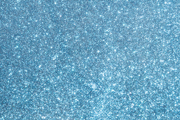 blue sparkle glitter abstract bokeh background Christmas	