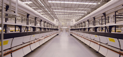 interior of warehouse