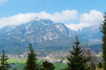 Alpendorf bei Garmisch-Partenkirchen