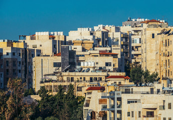 Fototapeta premium Houses in Amman, capital of Jordan
