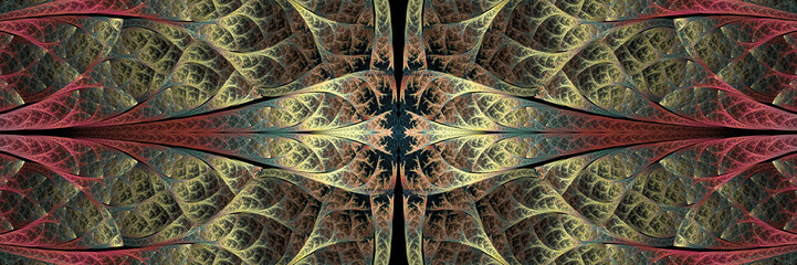 Colorful Fractal Background