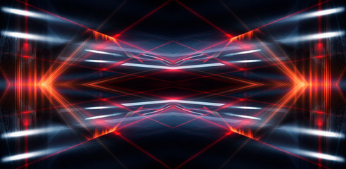 Abstract light tunnel