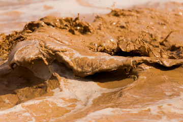 Muddy waters in the desert