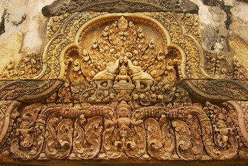 Fototapeta na wymiar Banteay Srei Temple.