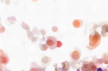 Watercolor and acrylic abstract background in warm and bright colors. Messy splashes of paint and artistic wet effect. Beauty pastel pattern.