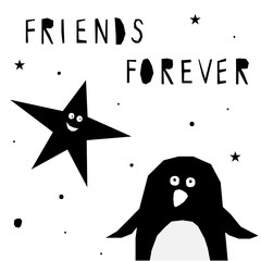 Abstract childish paper cut pattern. Childish crafted background for design birthday card, modern party poster, shop sale advertising, bag or t shirt print, school placard etc. © vanillamilk