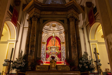 Obraz premium Chapel of San Fermin in San Lorenzo church, Pamplona, Spain