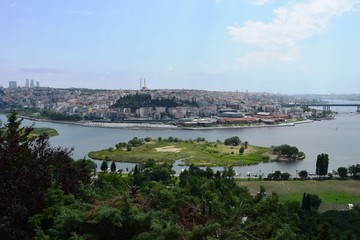 Fototapeta premium Panoramic View of Istanbul- Turkey