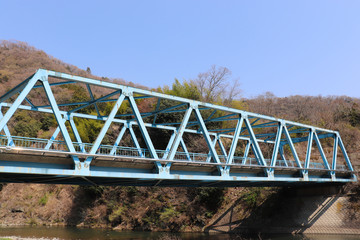 Fototapeta na wymiar 愛川橋（神奈川県愛川町）,aikawa bridge,kanagawa,japan