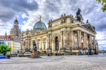 Fototapeta premium Academy of Fine Arts building in Dresden, Germany