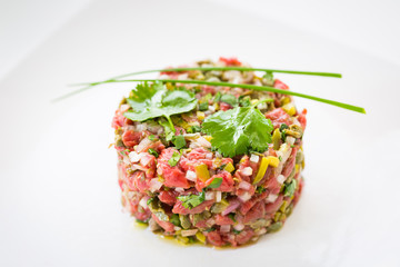 Tartare de boeuf au couteau 