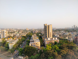 Obraz premium Navi Mumbai City Scape view