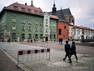 Walking through the streets of Krakow 1