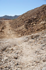 Disused lead mines in Murcia, Spain