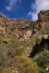Fototapeta na wymiar Barranco del Infierno(Hell's Gorge), Tenerife, Canary Islands