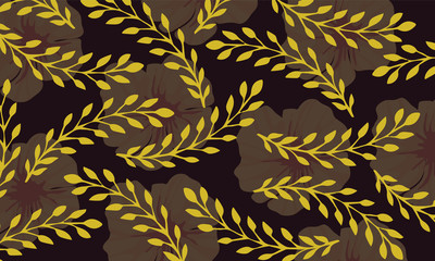 Abstract Leaf Pattern
