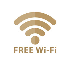 wireless wifi icons isolated on white background