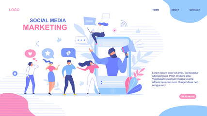 Landing Page Design for Social Media Marketing