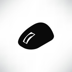 computer mouse icon solid isometric design