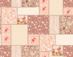 set of seamless patterns, use to curtain, upholstery fabric and wear design.