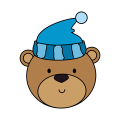 little bear teddy with hat
