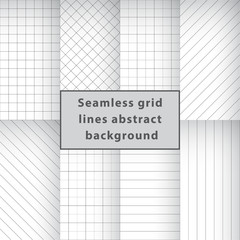 Graph paper seamless grid lines abstract background