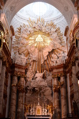 Inside of the Church; Karlskirche;Vienna;Austria