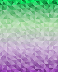 Abstract Delaunay Voronoi trianglify Generative Art background illustration