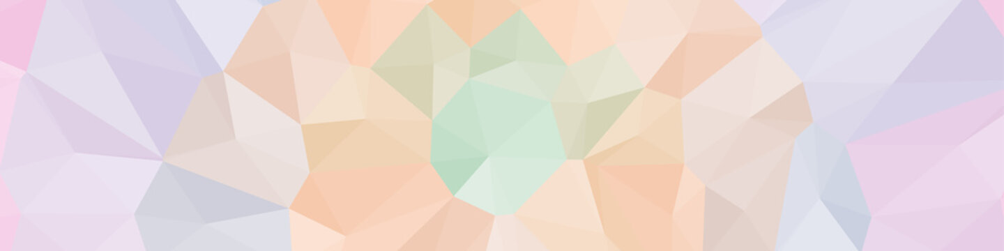 Abstract Delaunay Voronoi trianglify Generative Art background illustration