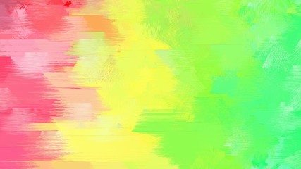 khaki, light coral and pastel green color brushed background. use it as wallpaper or graphic element for poster, canvas or creative illustration