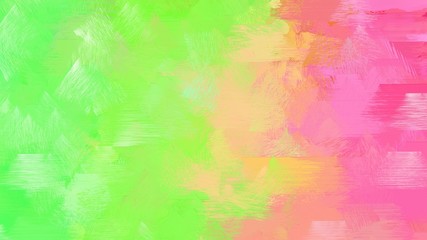 Fototapeta na wymiar abstract brushed watercolor background dark khaki, light green and hot pink color. use it as wallpaper or graphic element for poster, canvas or creative illustration