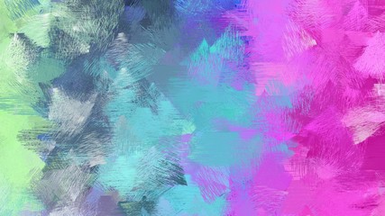 Fototapeta na wymiar dirty brushed grunge background with light pastel purple, cadet blue and orchid colors. use it as wallpaper or graphic element for poster, canvas or creative illustration