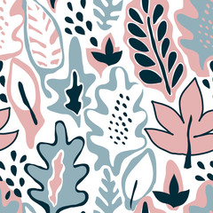 Naklejka premium Vector seamless Floral Pattern
