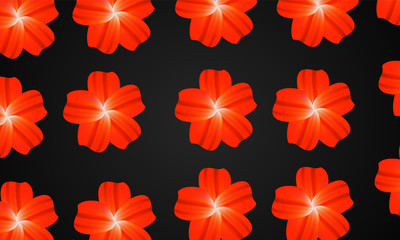 Fototapeta premium seamless pattern with flowers