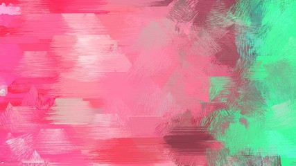 modern creative and rough painting with pale violet red, medium aqua marine and gray gray colors. use it as wallpaper or graphic element for your creative project