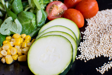 comida sana vegetariana