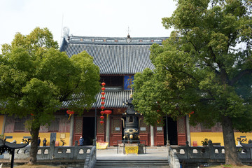 Famous temples in Suzhou, China.