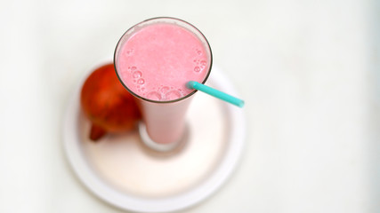 Milk With permanganate juice