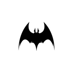bat ilustration vector icon logo template