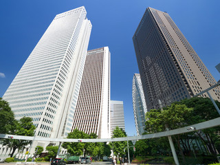 新宿の高層ビル街