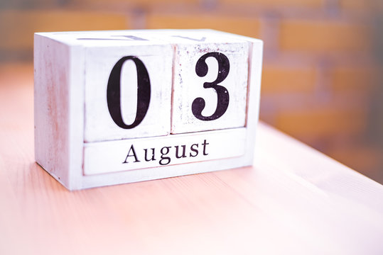 3rd of August - August 3 - Birthday - International Day - National Day